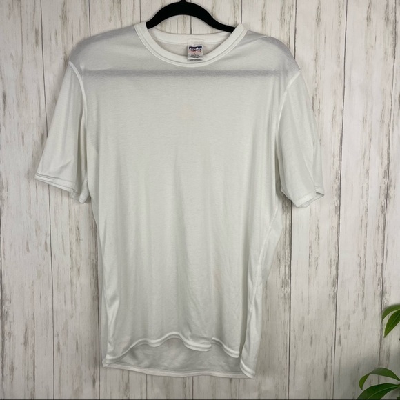 Patagonia Capilene white tee size large - Picture 1 of 6